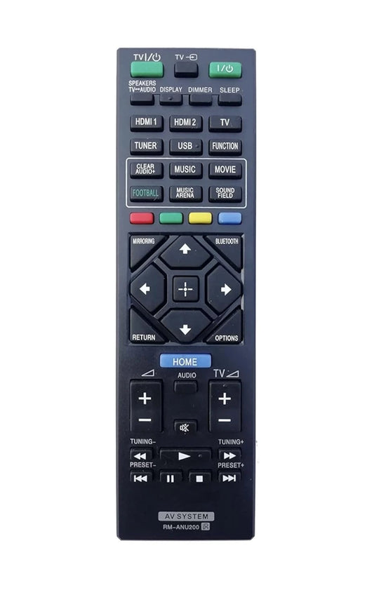 Sony HT-IV300 av system speaker remote RM-ANU200  - ANM Remotes