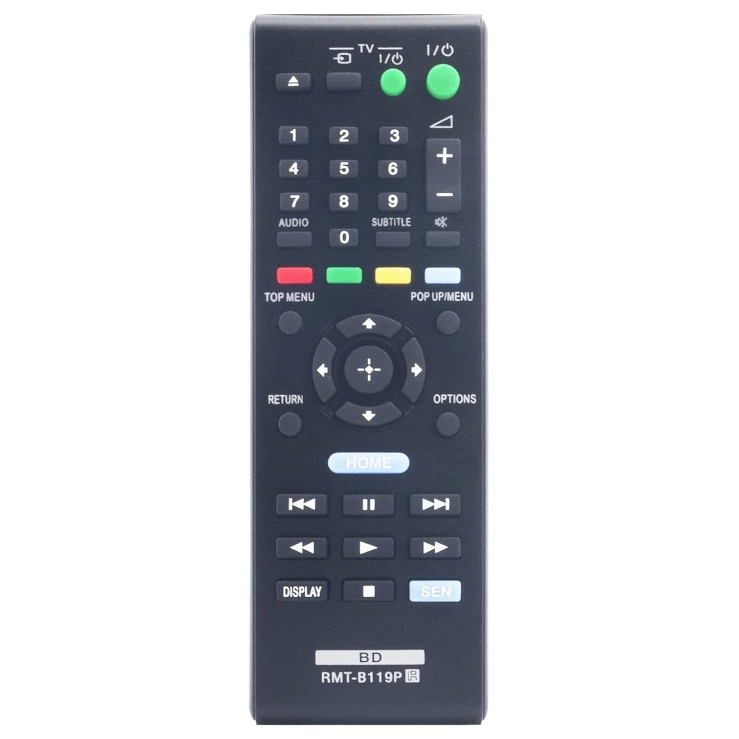 sony bluray dvd remote