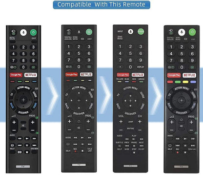 ANM Bluetooth Voice Command Remote for Sony 4K Smart LED UHD OLED QLED Android Bravia TV Remote Control Replacement of Original RMF-TX200P RMF-TX200U RMF-TX200E RMF-TX300A RMF-TX310P