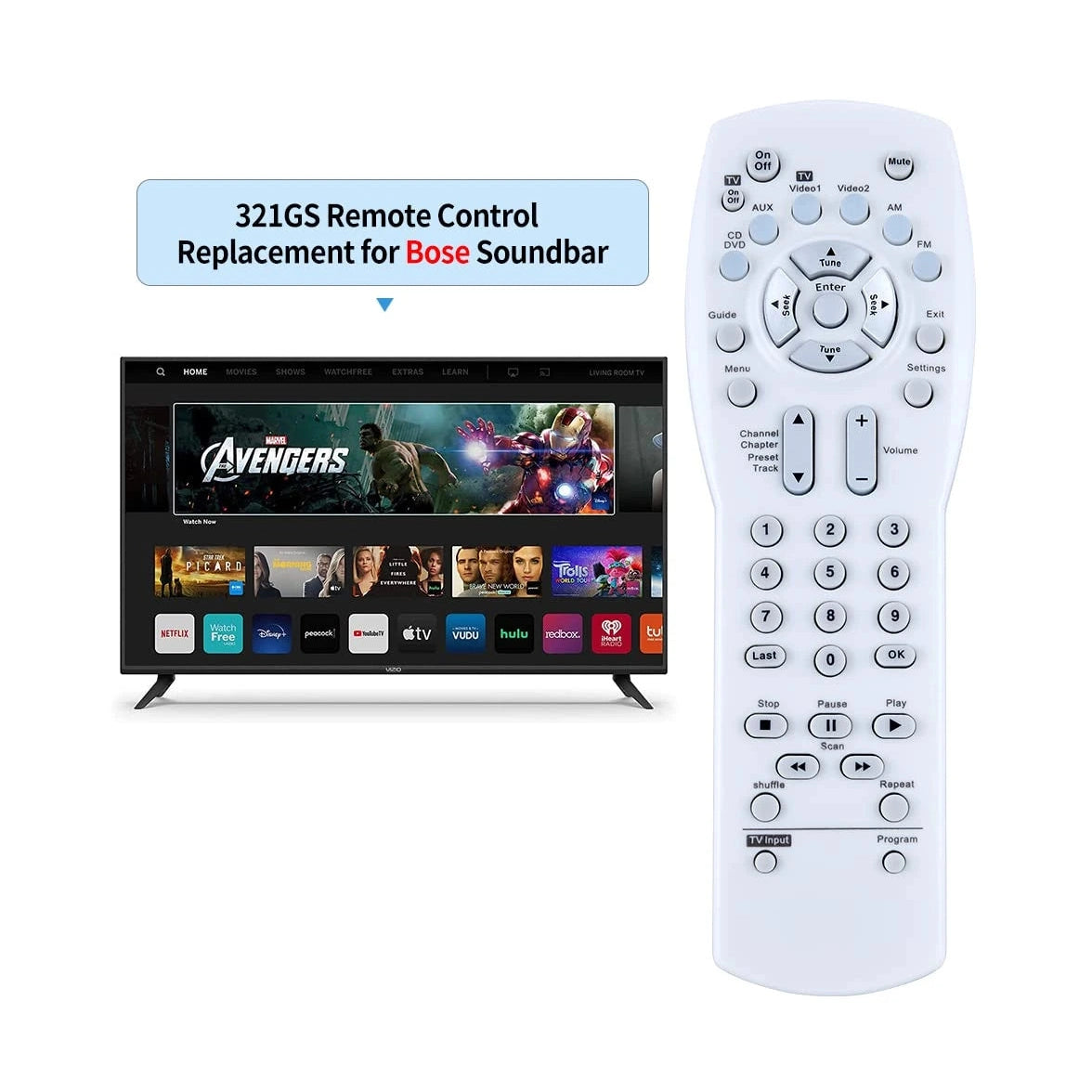 bose 321 series remote