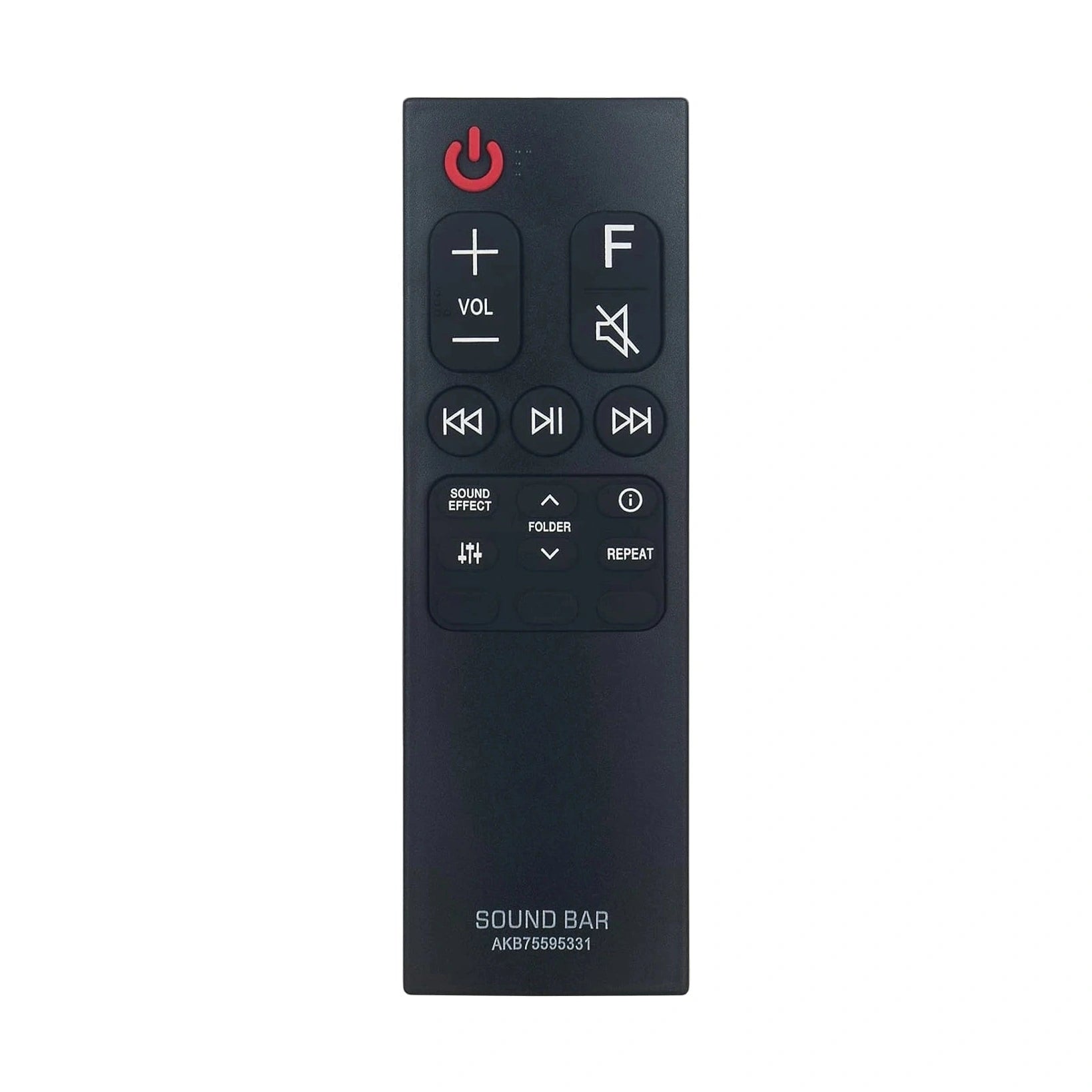 AKB75595331 Telecomando per Soundbar, Telecomando Sostitutivo per LED TV LCD SL5Y SL6Y SN6Y SL4Y SNH5 SN5Y SL10Y SL9Y SL8Y SL5Y Soundbar AKB75595331 Telecomando per Soundbar, Telecomando Sostitutivo per LED TV LCD SL5Y SL6Y SN6Y SL4Y SNH5 SN5Y SL10Y SL9Y SL8Y SL5Y Soundbar