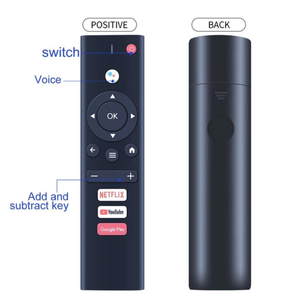 ANM Voice Remote Compatible with INFINIX X3 Ultra HD 4K ANDROID LED TV Remote