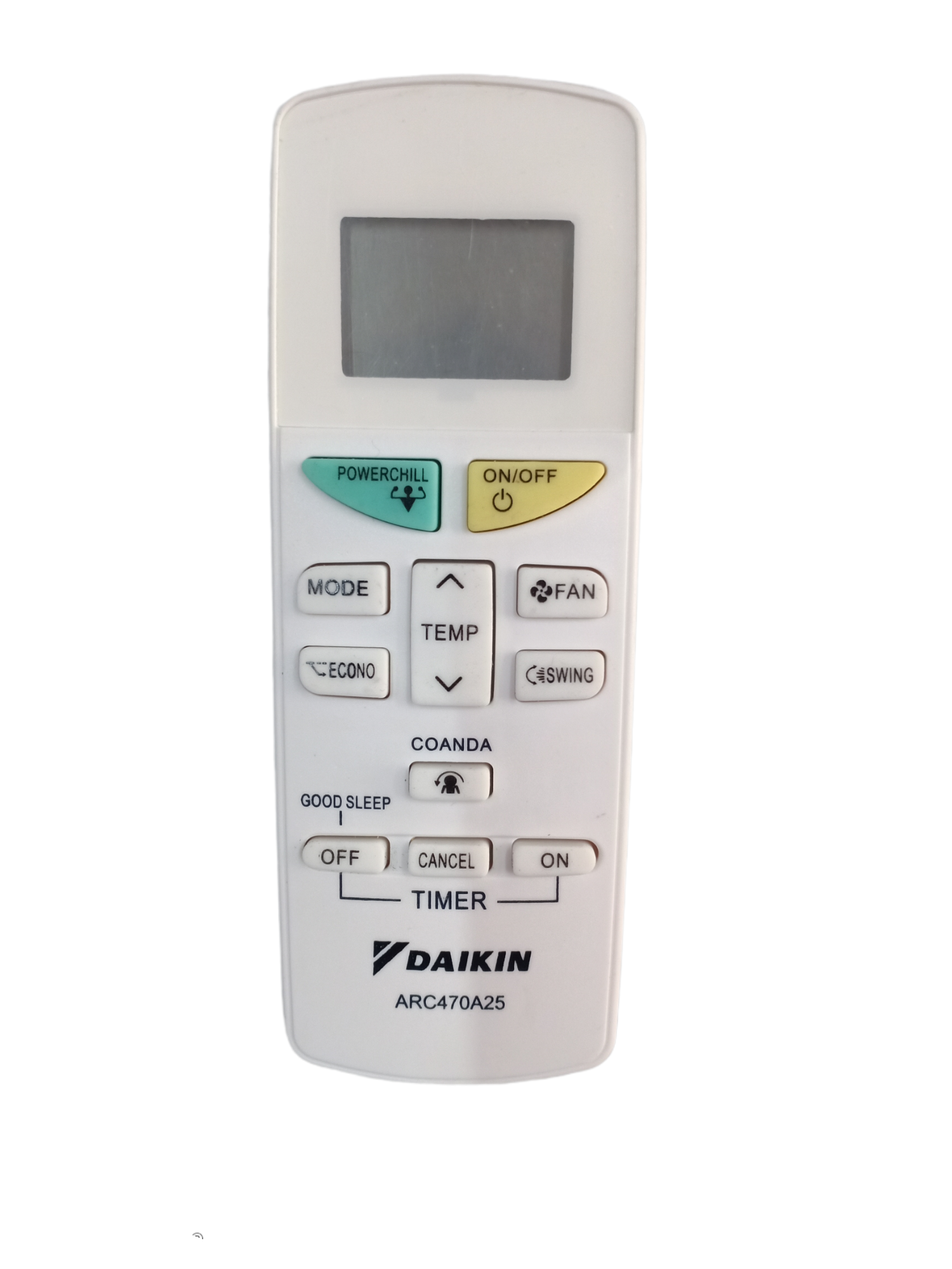 daikin ac remote