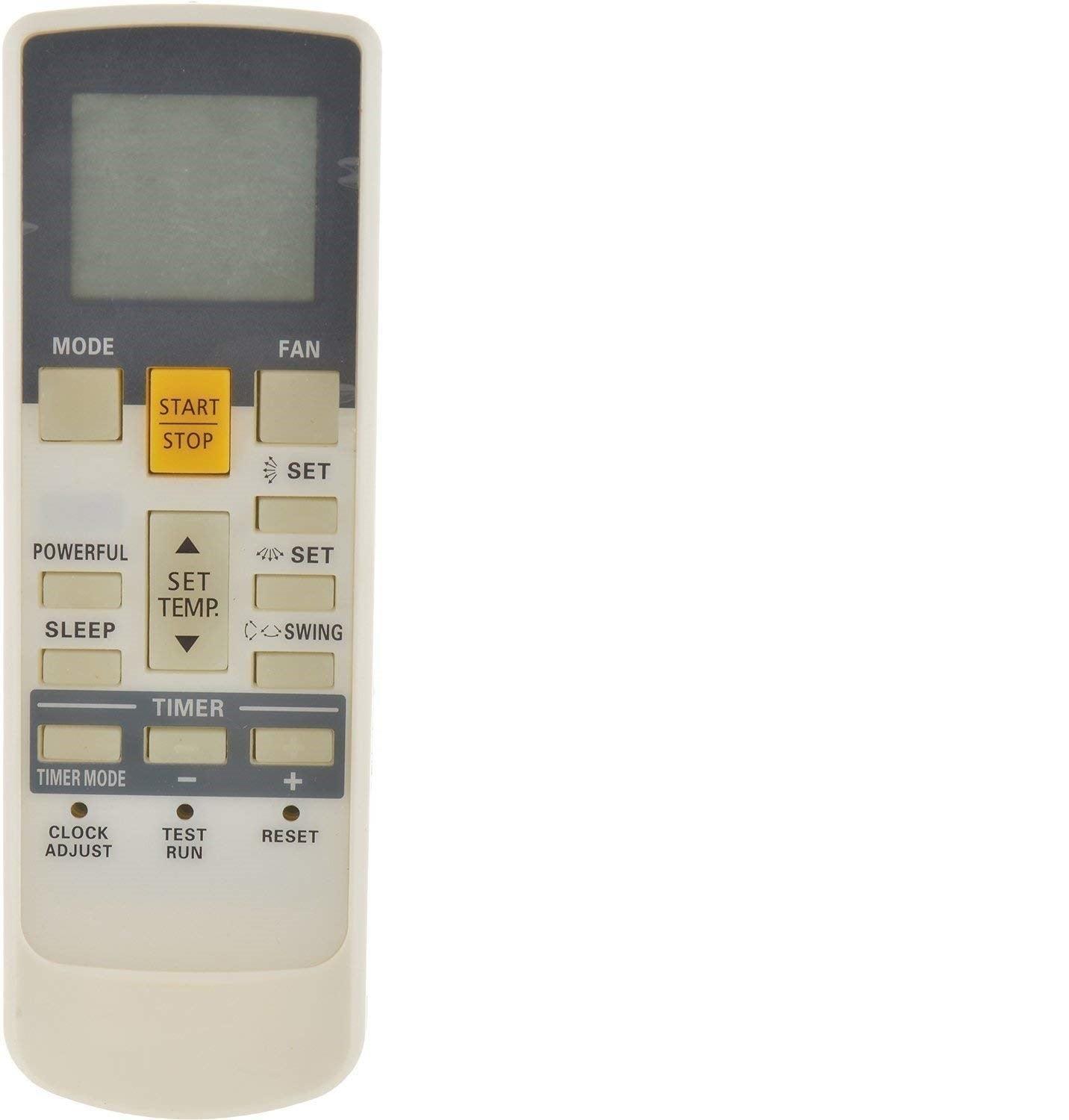 ASGA24AET 2 Ton Remote compatible with Ogeneral Split ac - AR-RAJ1E - ANM Remotes