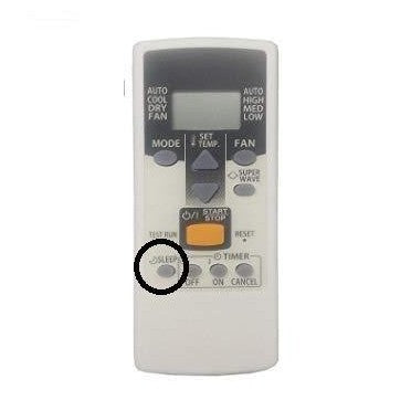 ANM Remote compatible with Ogeneral Window AC - AR-RCD2E