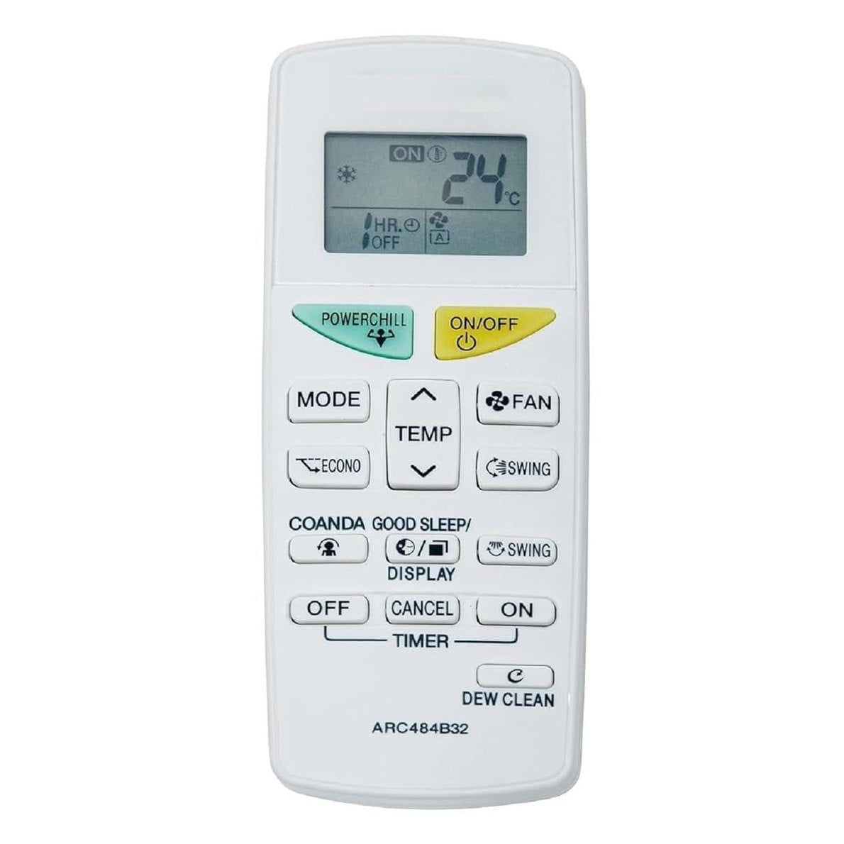 ANM Compatible for Daikin Split Inverter Ac Remote 1.5 Ton 5 Star, Model No. FTKM50U, 2022