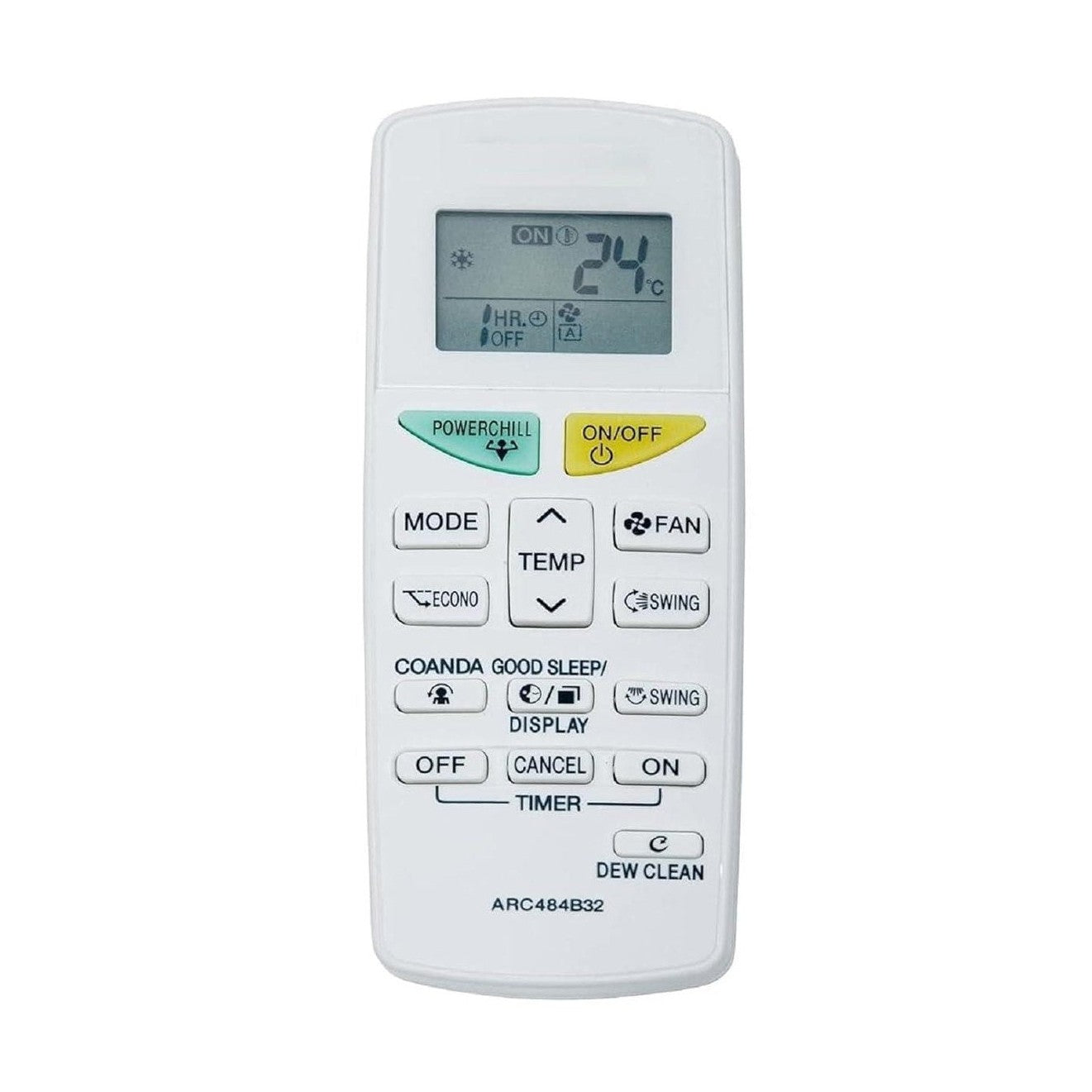 ANM Compatible for Daikin Split Inverter Ac Remote 1.5 Ton 5 Star, Model No. FTKM50U, 2022