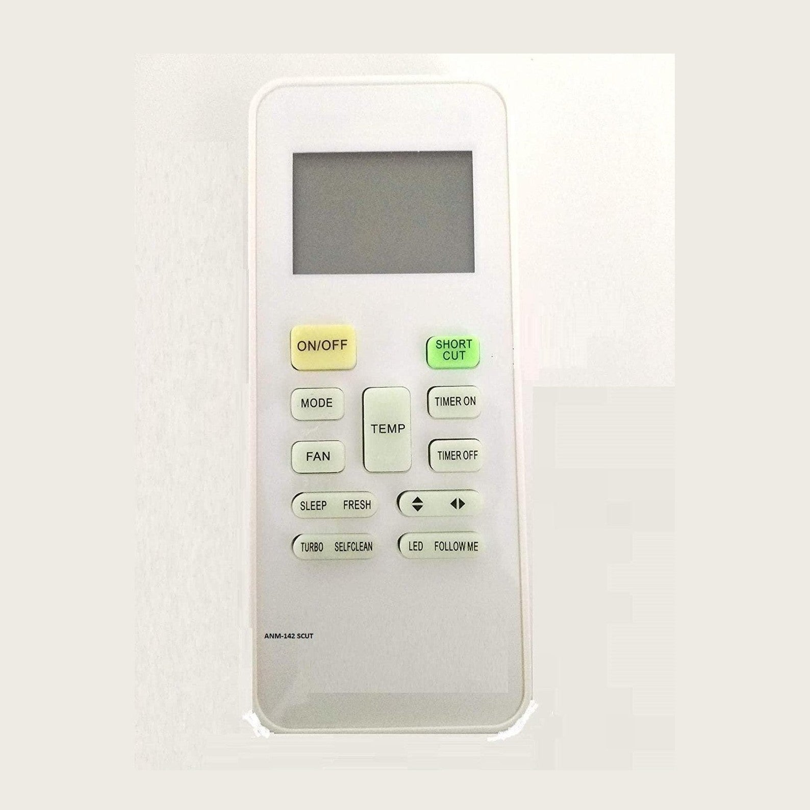 Lloyd Ac Remote rg52b/bge Shortcut button / Marq ac remote rg52y2/bgef - ANM Remotes