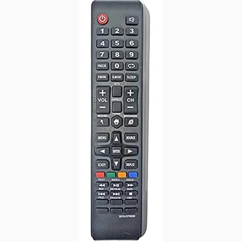 assembled tv remote
