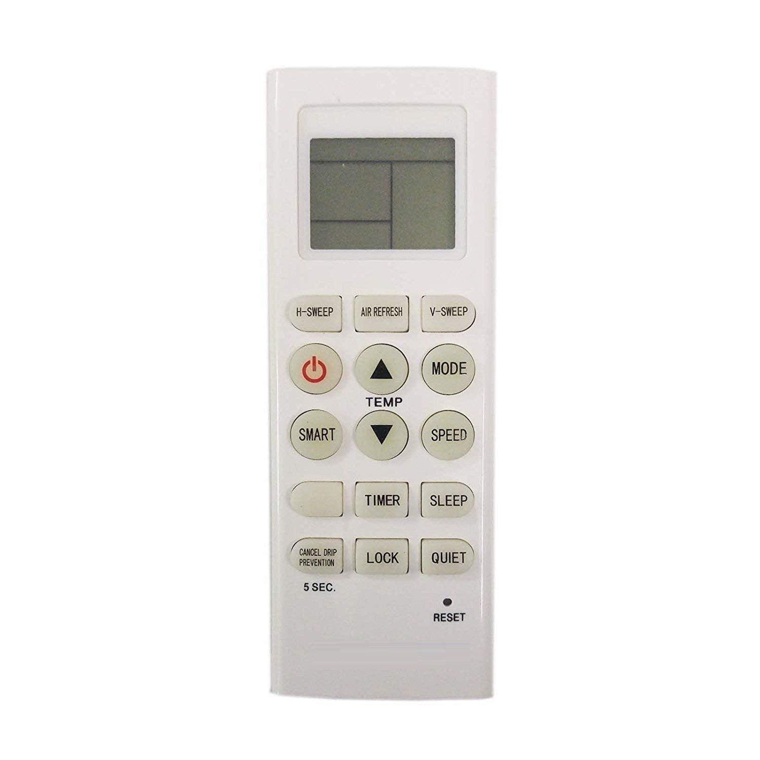 mitashi ac remote