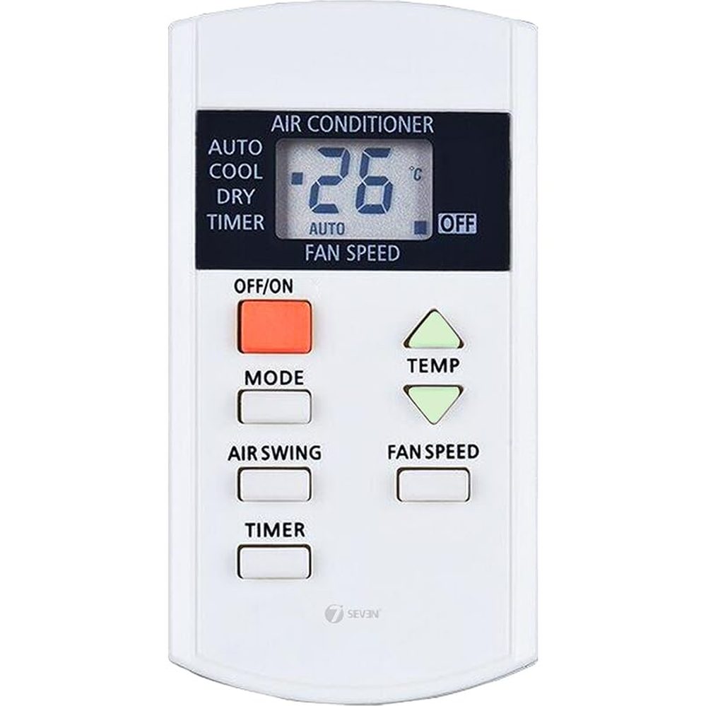 ANM Compatible for Panasonic AC Remote Original A75C3740 Model 44A Suitable for 1 1.5 2 Ton Split or Window Air Conditioner