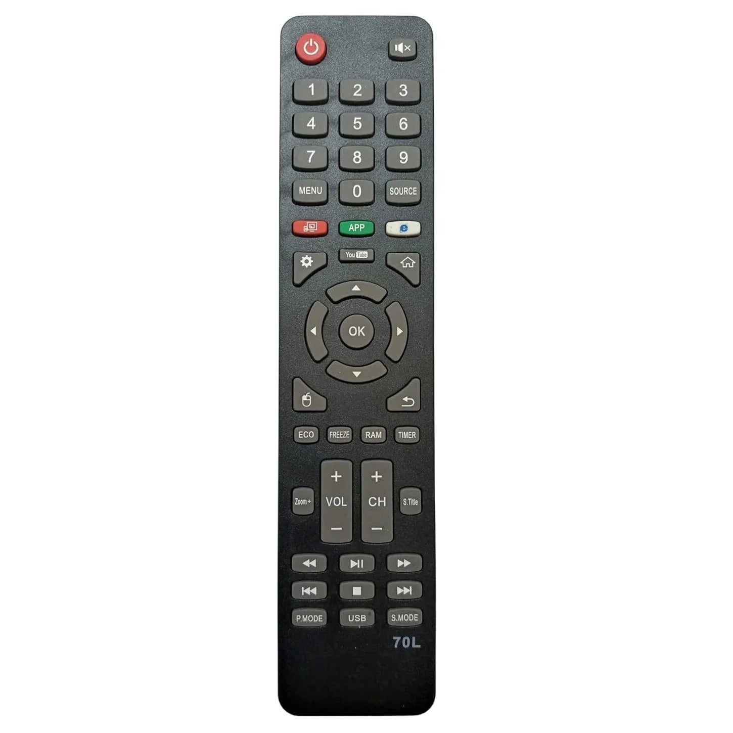amstrad smart tv remote 70L