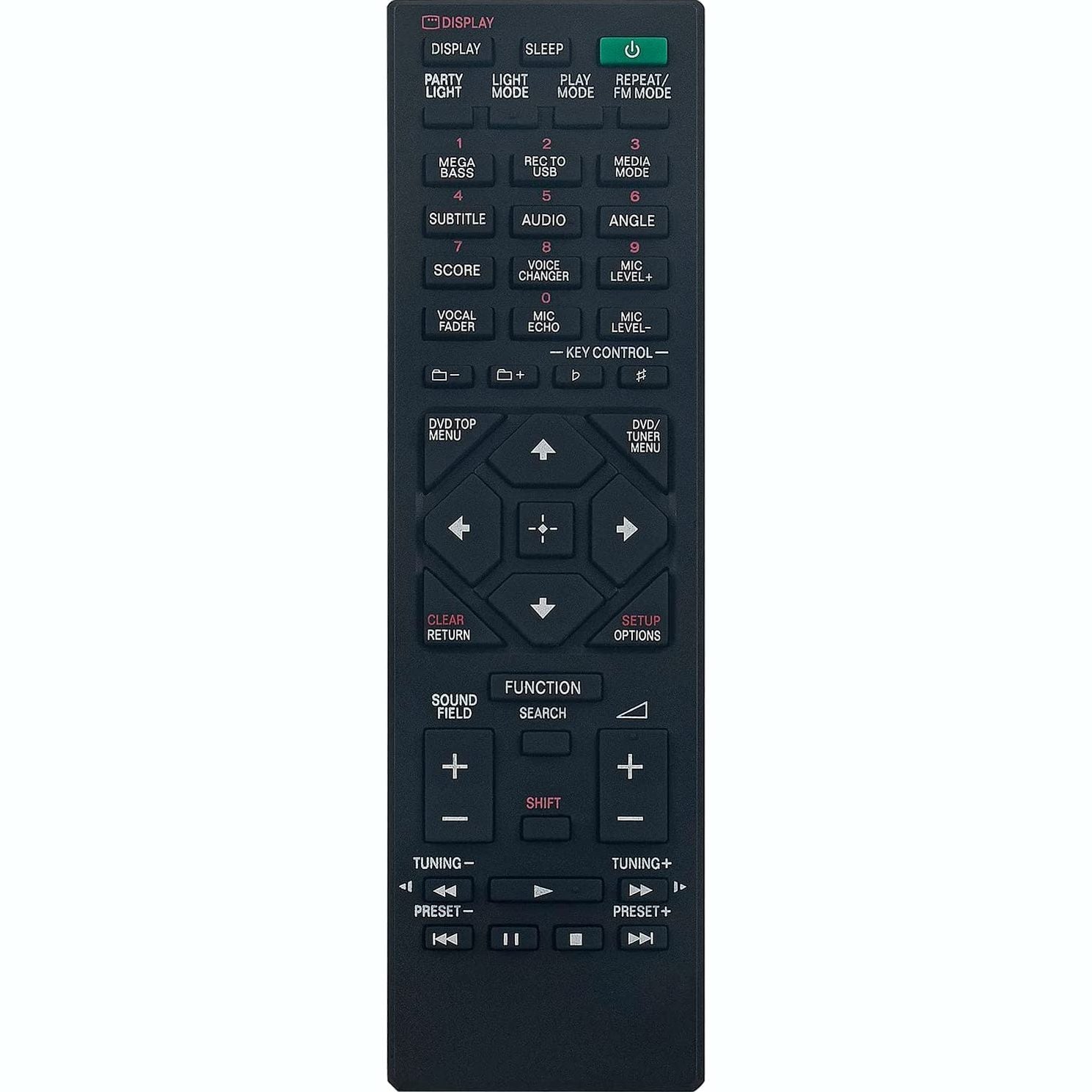 RMT-AM420U RMTAM420U Remote Control Fit for Sony Audio Stereo System M ...