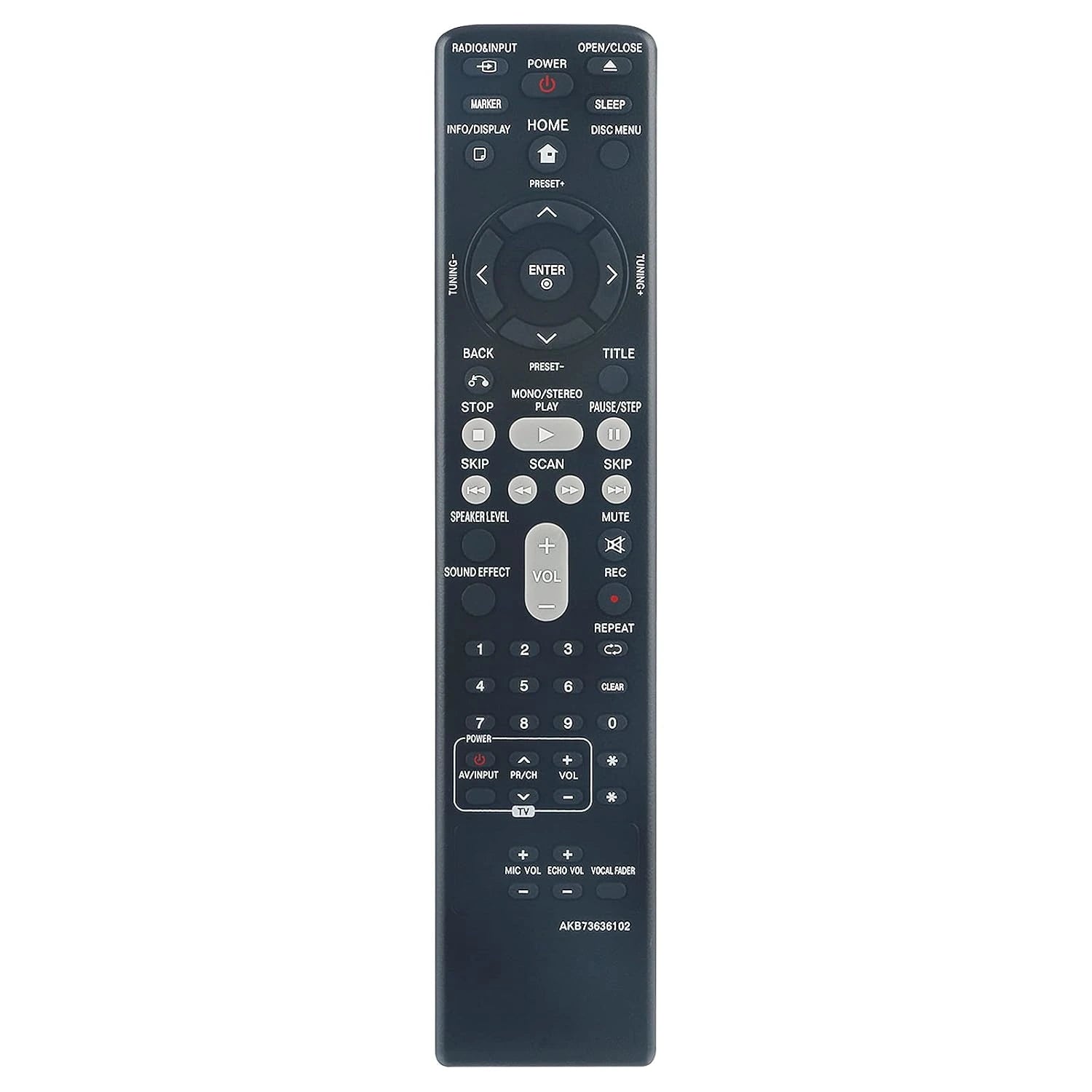 lg dvd home theater remote
