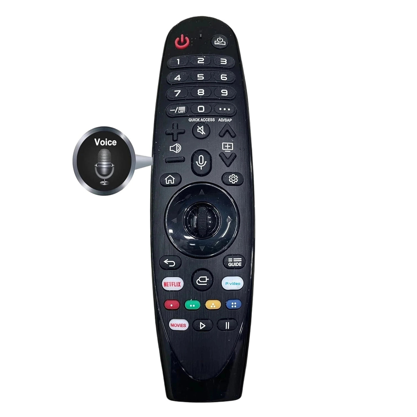 AKB75855501 for LG Smart TV Voice Magic Remote AN-MR20GA MR19BA MR18BA MR650A