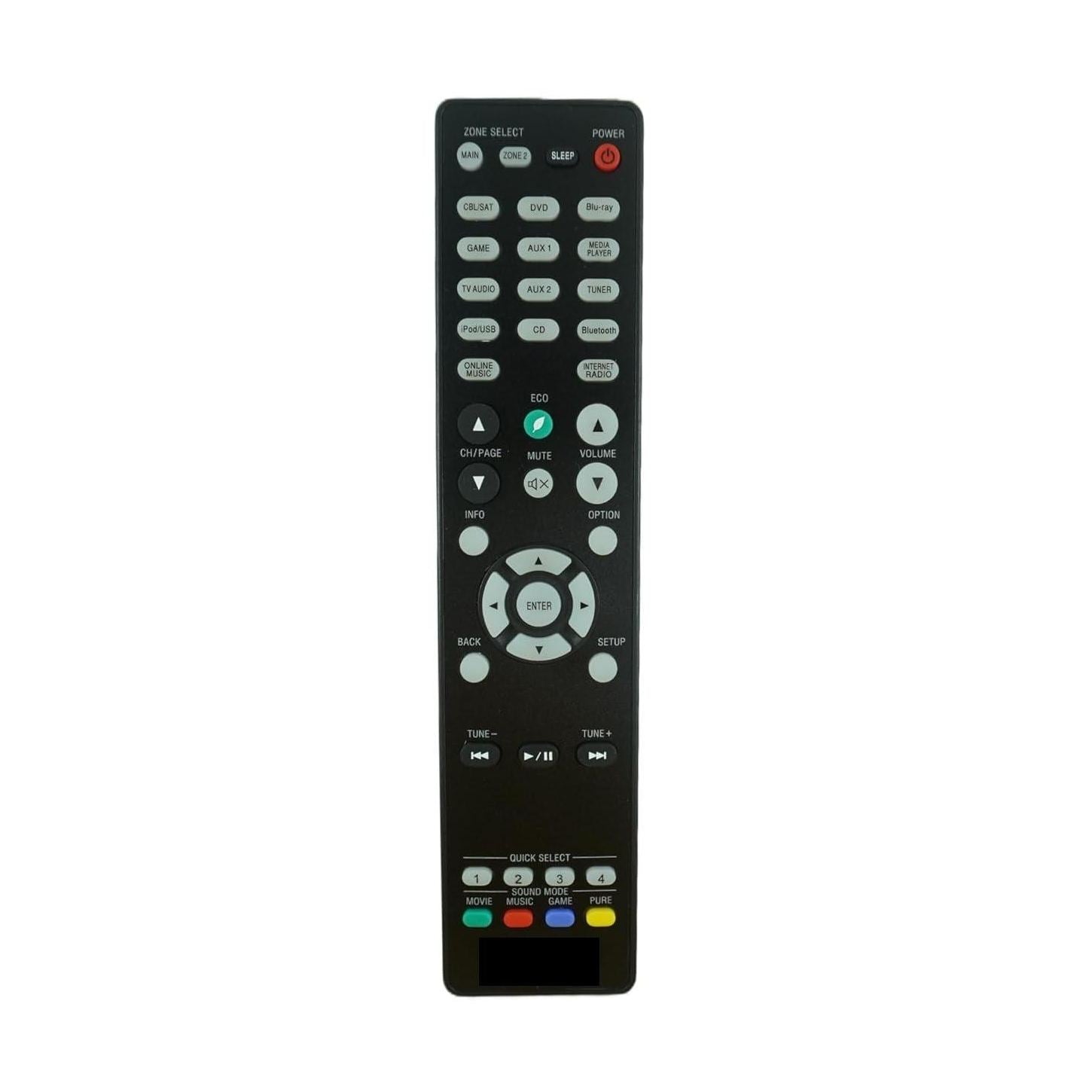 ANM Compatible for Denon Home Theatre Amplifier Sound System Remote Control of RC-1192 and Replacement Remote for AVR-X3100W AVR-S910W Model
