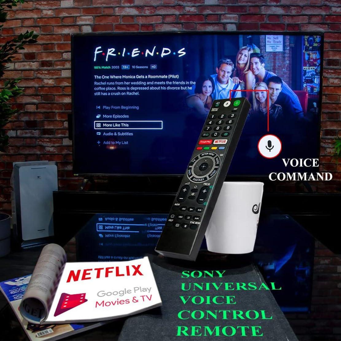 Sony 4K Smart tv remote Android Bravia RMF-TX200P RMF-TX200U RMF-TX200E RMF-TX300A RMF-TX310P - ANM Remotes