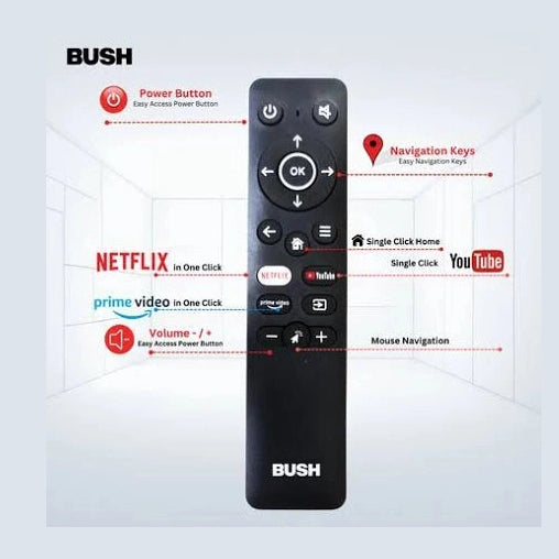 bush tv remote