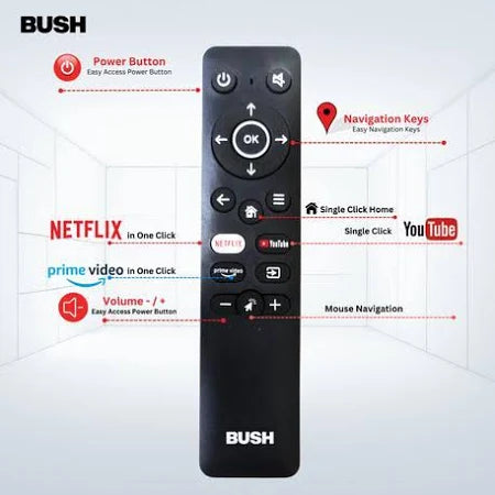 bush tv remote