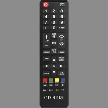 croma tv remote
