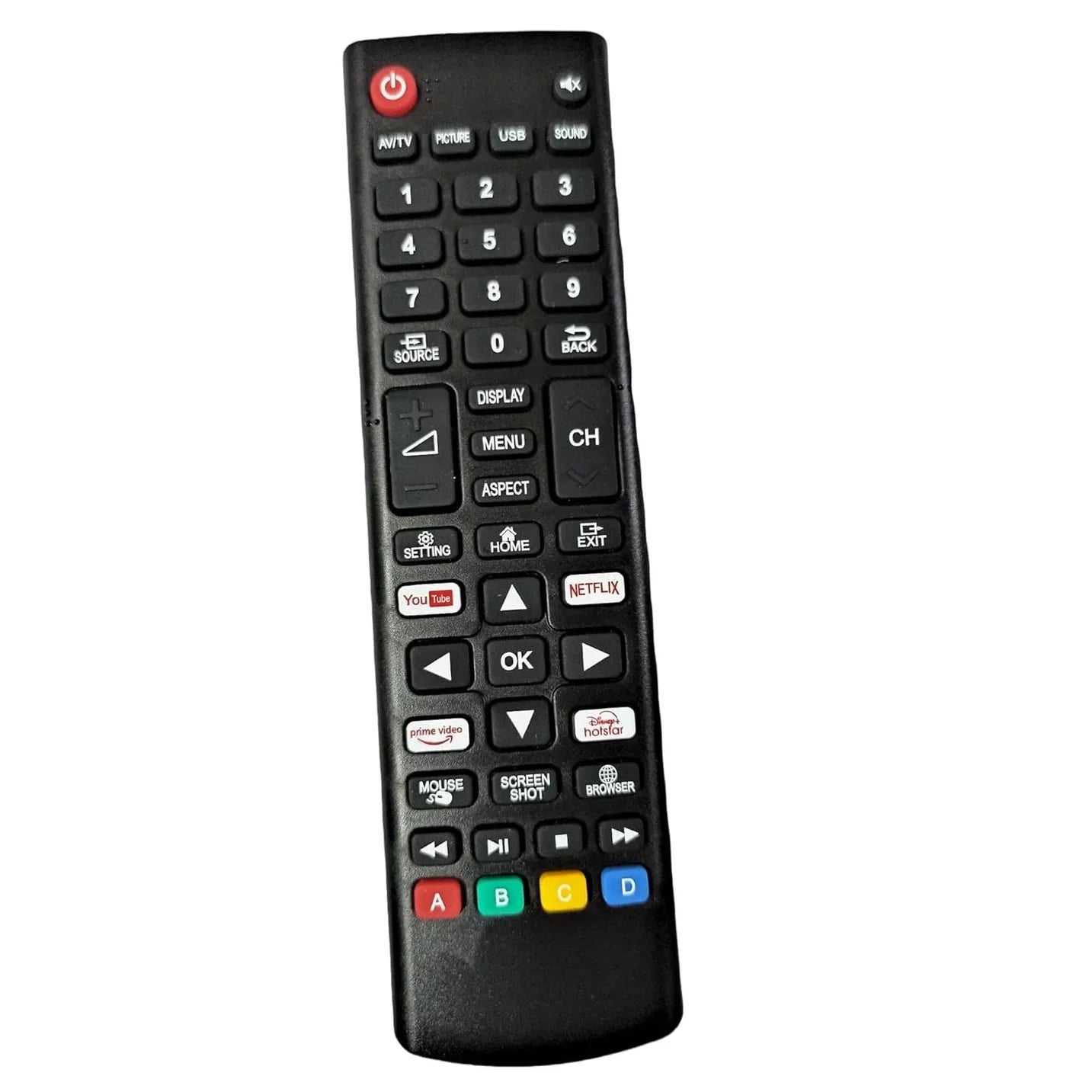 akai tv remote