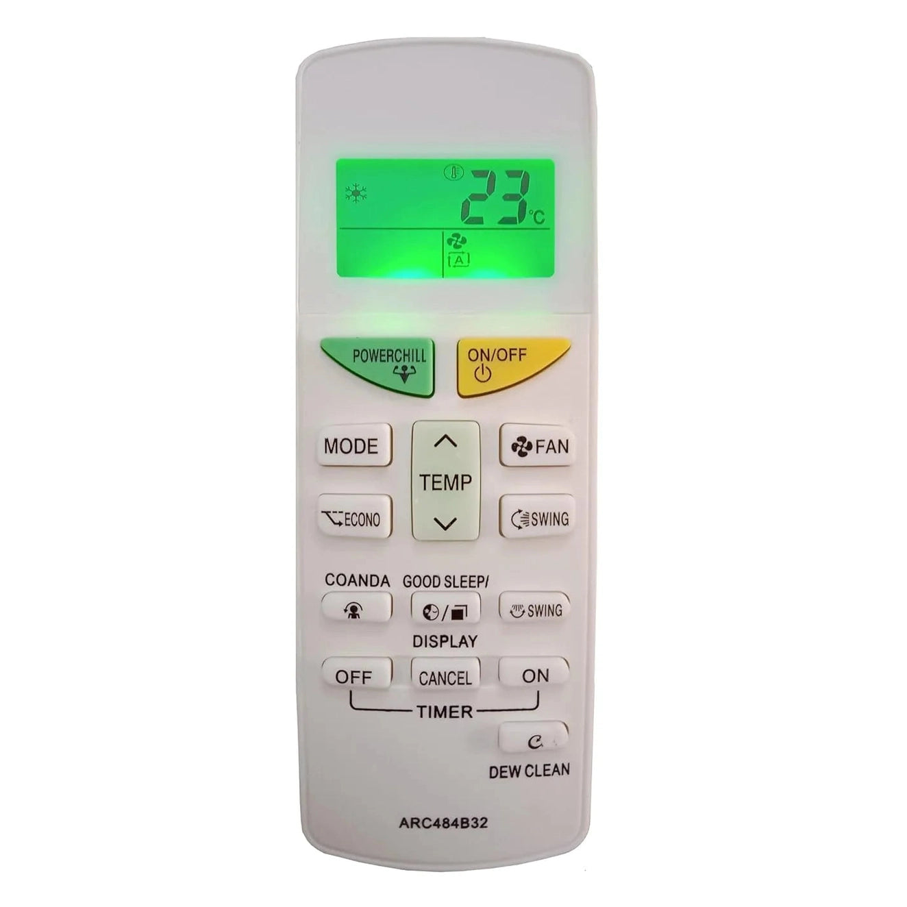 daikin ac remote