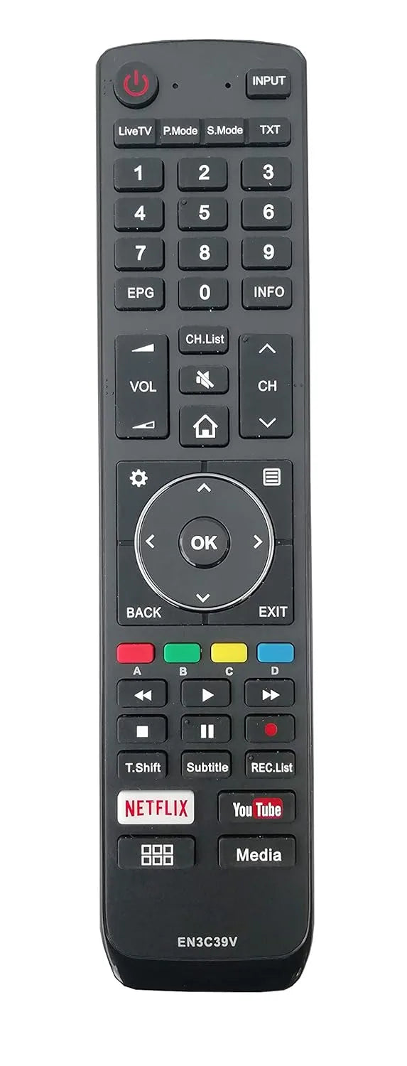 Vu Smart Tv Remote en3c39v  Suitable for Original Model QLED UHD 4K Television   - ANM Remotes