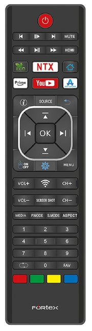 fortex tv remote