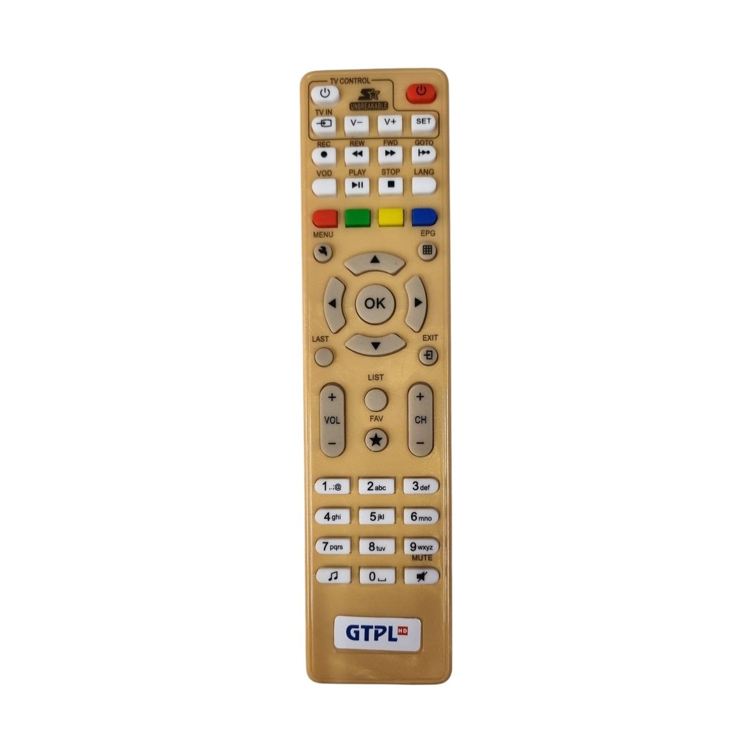 gtpl tv remote