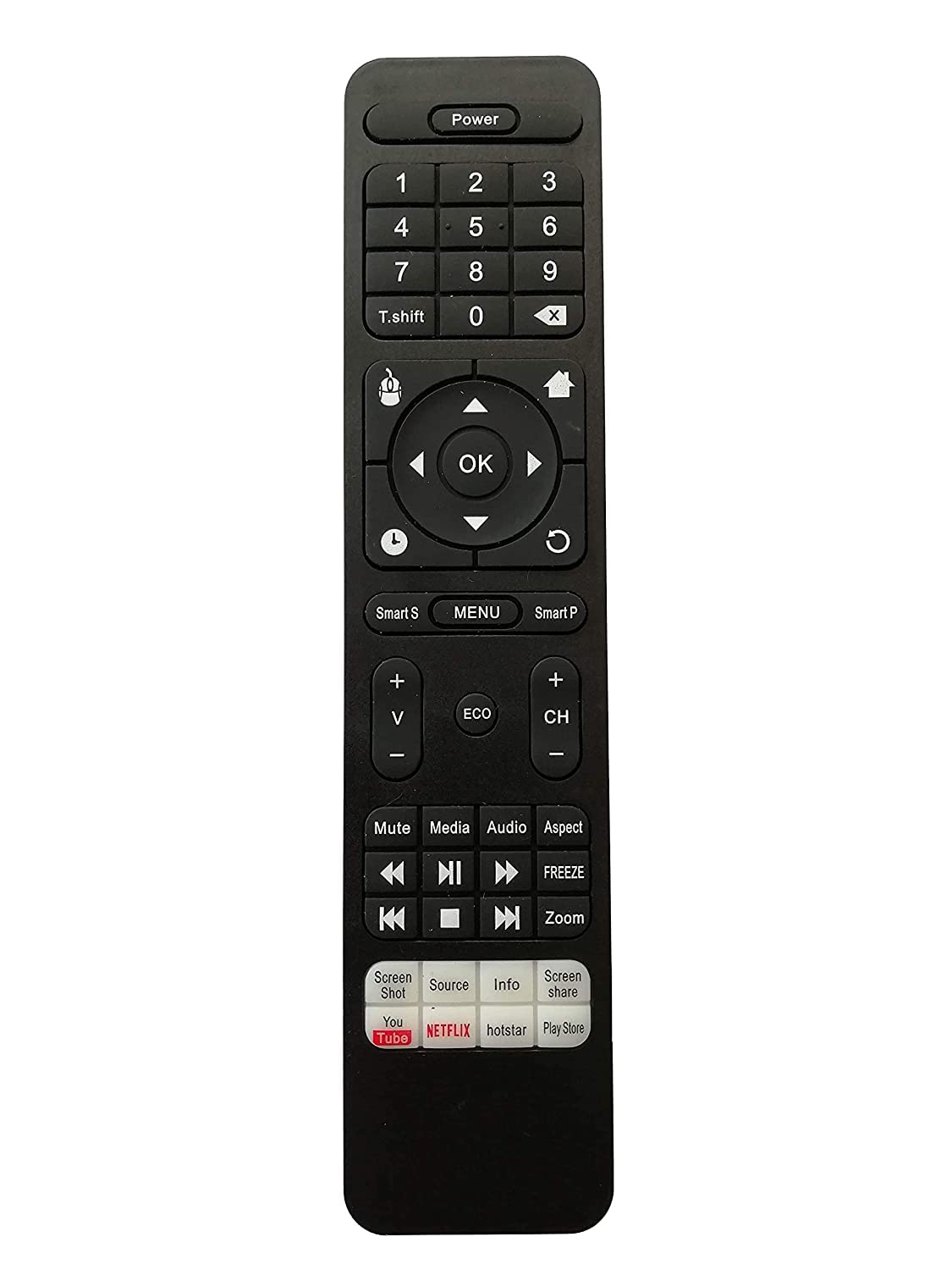 Sansui smart tv remote for Jsk55lsuhd - ANM Remotes