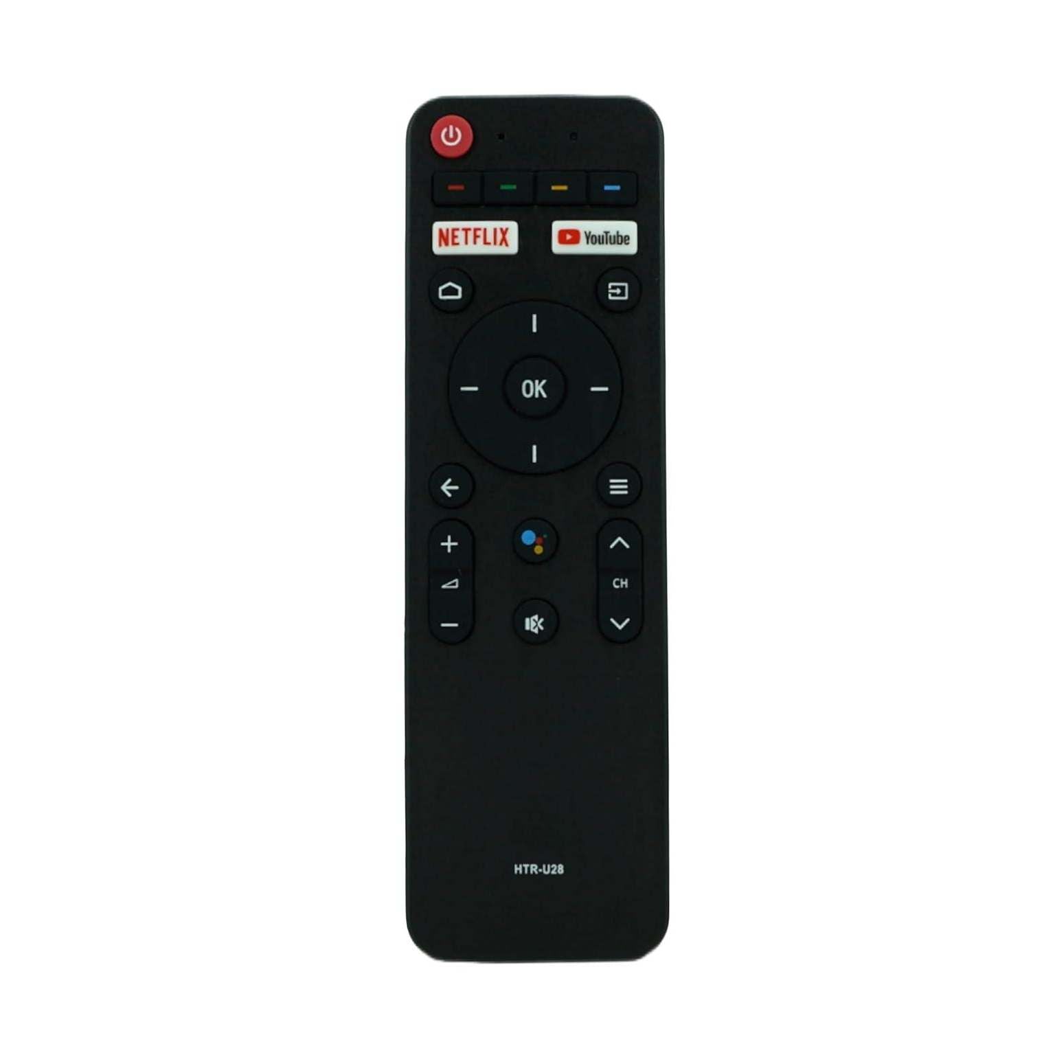ANM Haier Tv Remote Original HTR-U28 Model Suitable for Smart Android 4K Led QLED FHD UHD Television with Voice Command - Pairing Must
