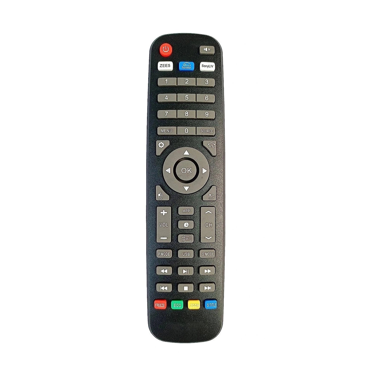 Sansui smart tv remote for JSB32NSHD / JSY32SKHD / Hyundai smart tv remote for 39swk18 - ANM Remotes