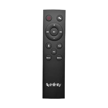 infinity soundbar remote
