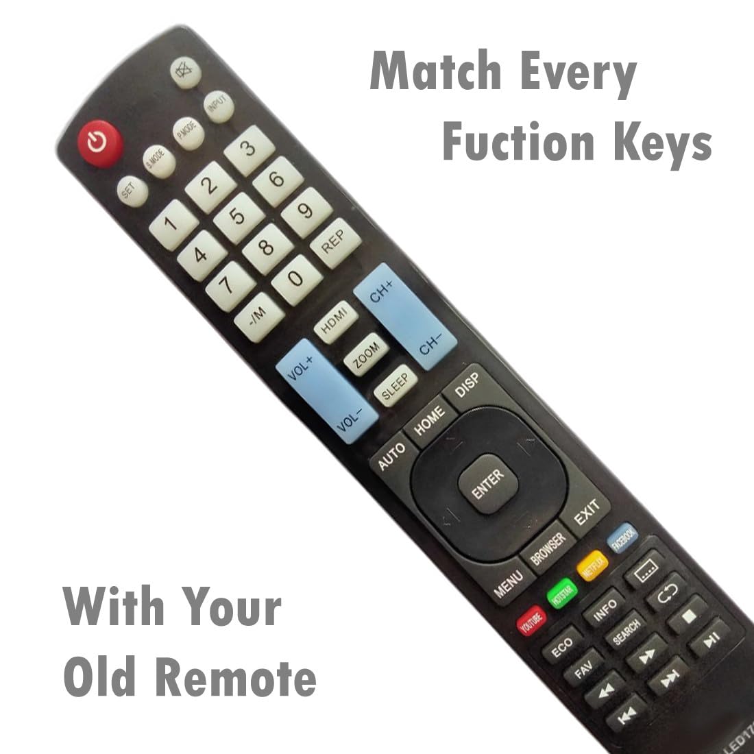 Chinese assembled tv remote - ANM Remotes