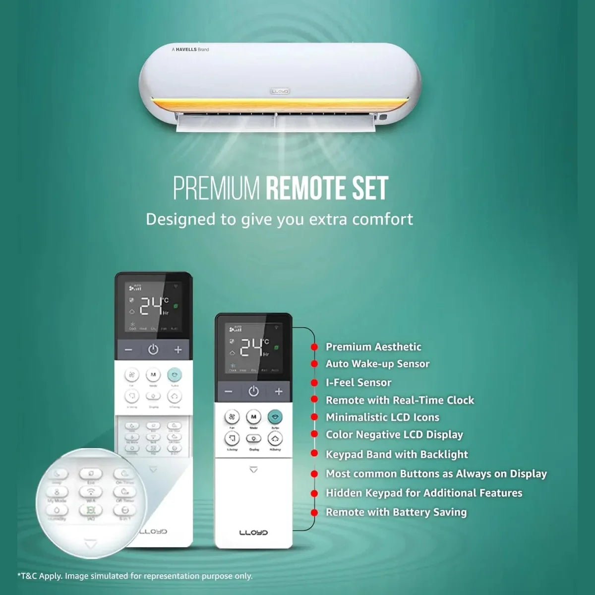 lloyd stellar ac remote