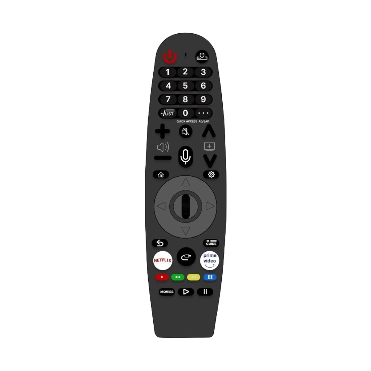 Master Intex Remote Intex webos magic tv Remote ( Voice command working ) - ANM Remotes