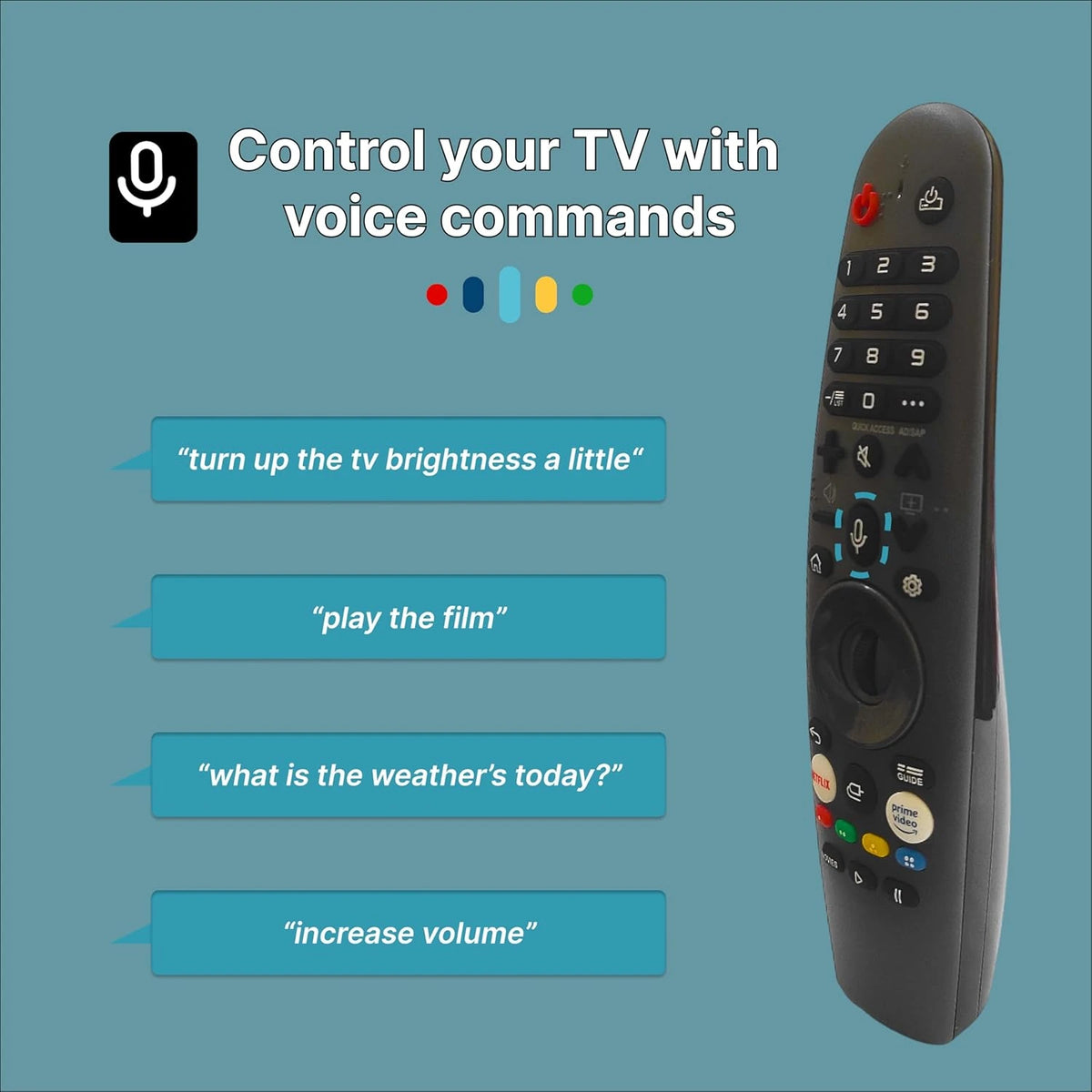 Master Intex Remote Intex webos magic tv Remote ( Voice command working ) - ANM Remotes
