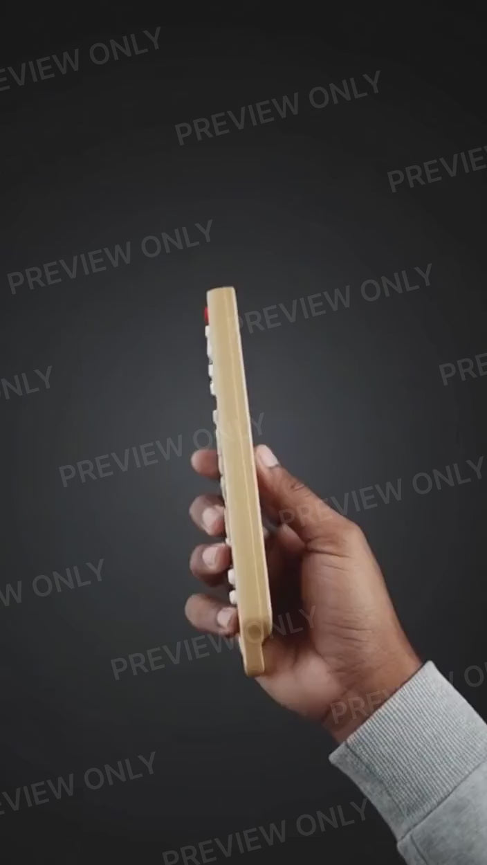 Load video: Gtpl set top box remote ( Unbreakable ) - ANM Remotes