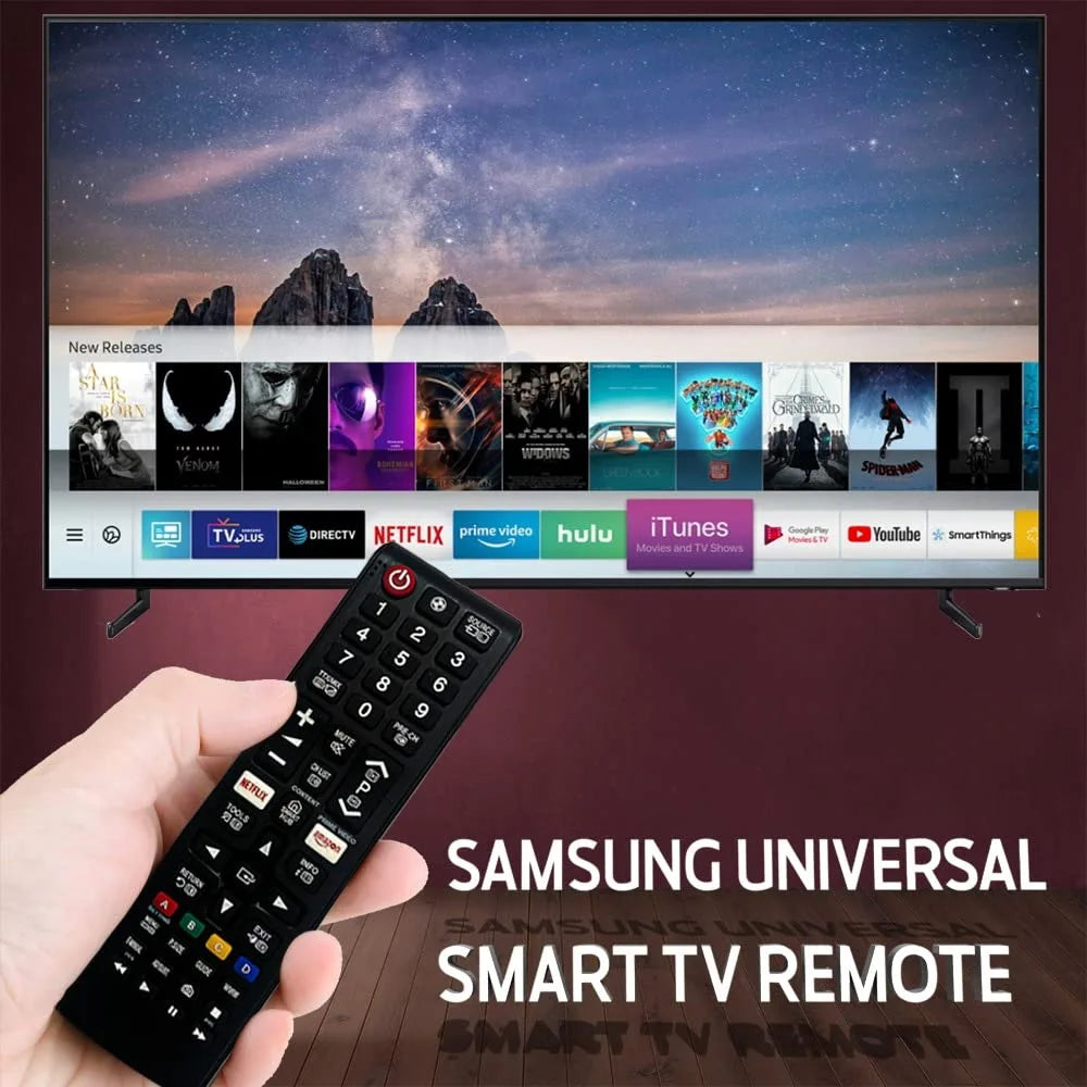 Samsung tv Remote Control Universal Replacement Remote for Original Samsung LCD LED OLED QLED UHD HD Plasma 3D Smart Hub- ANM Remotes