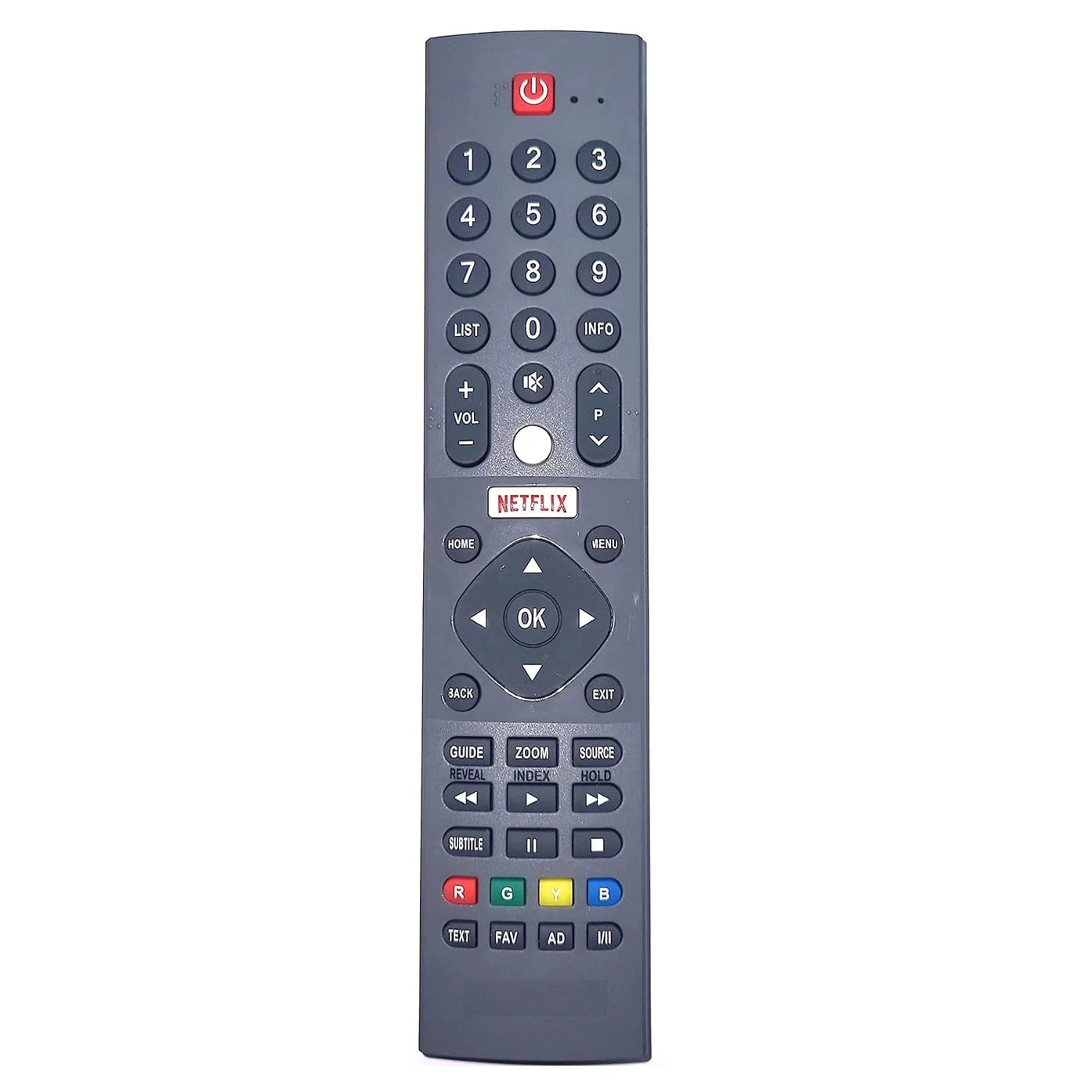 Sanyo Smart Tv Remote Suitable for Original Model QLED UHD 4K Television Non-Voice - ANM Remotes