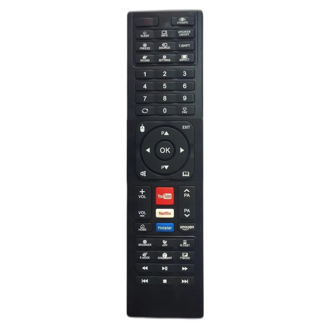 f&d tv remote