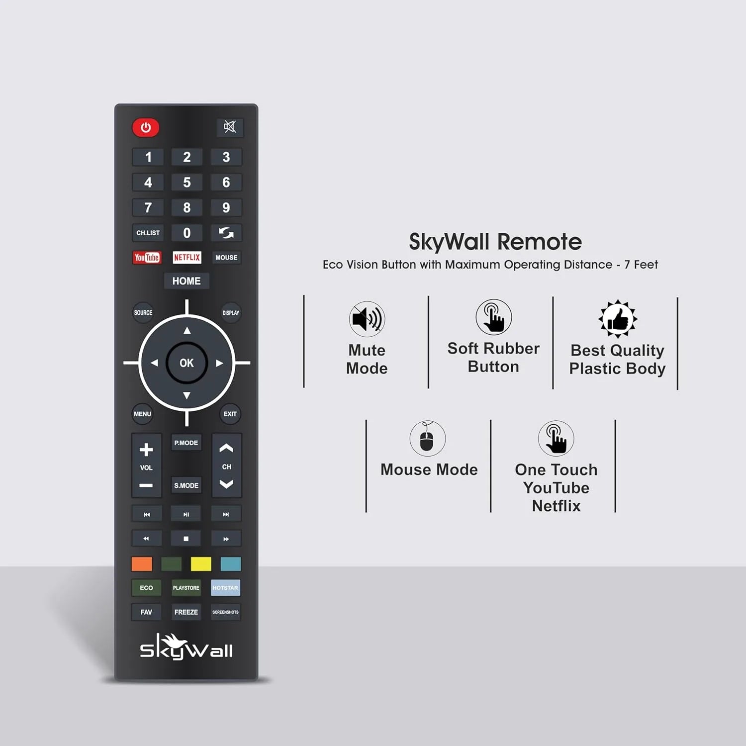 skywall tv remote