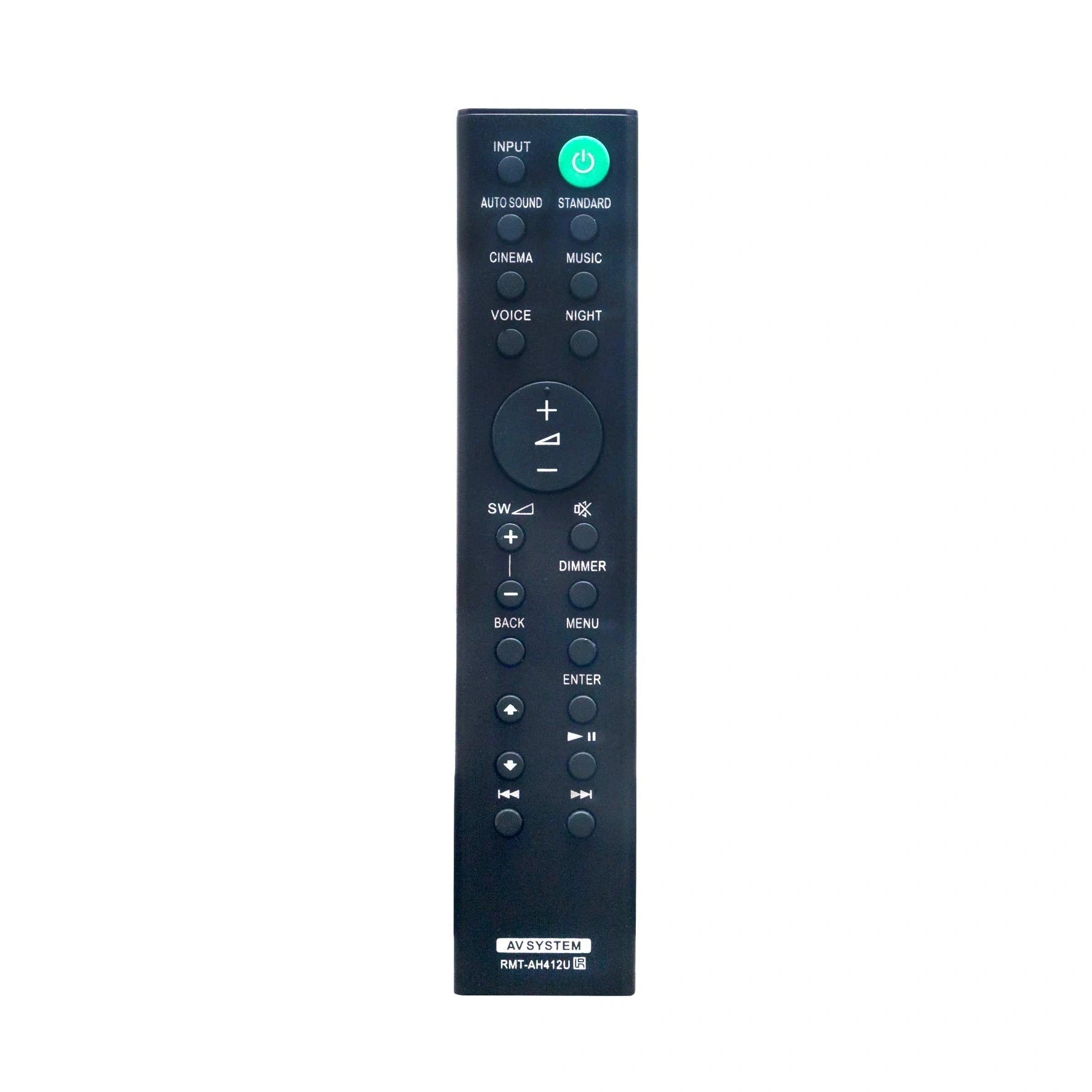 RMT-AH412U Replacement Remote fit for Sony Home Theatre System HT-S20R HT-S500RF HT-S700RF SS-S20R SA-WS20R SS-SS20R SA-WS500RF SS-SS500RF SS-S500RF SS-SS700RF SS-S700RF SA-WS700RF - ANM Remotes