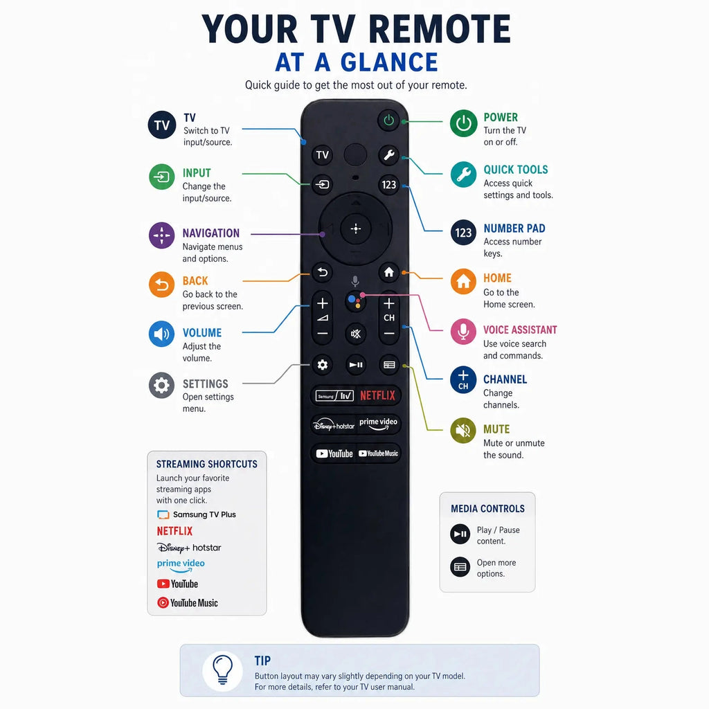 sony tv remote RMF-TX920U