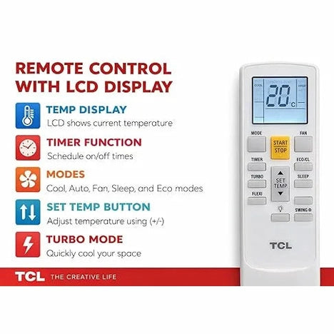tcl ac remote 