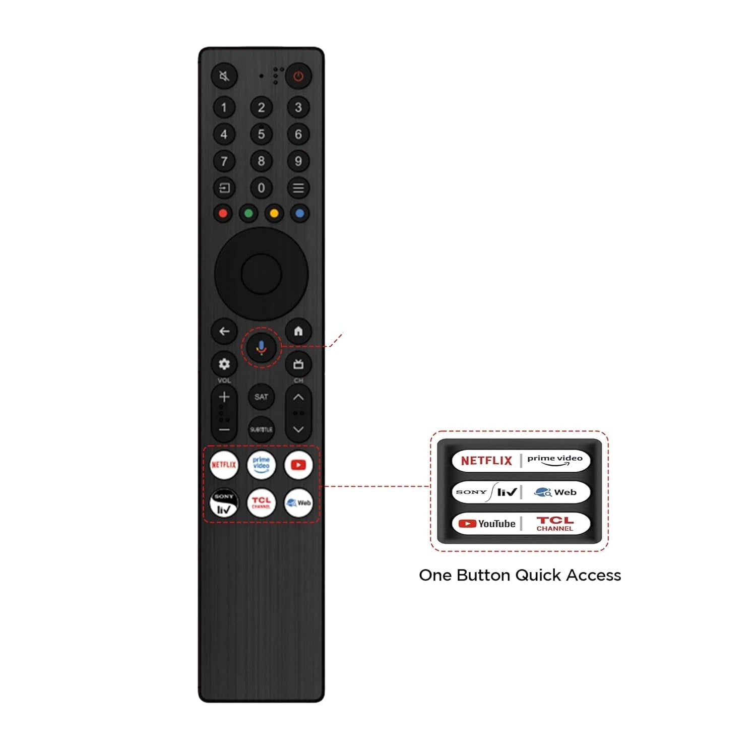 tcl google tv remote