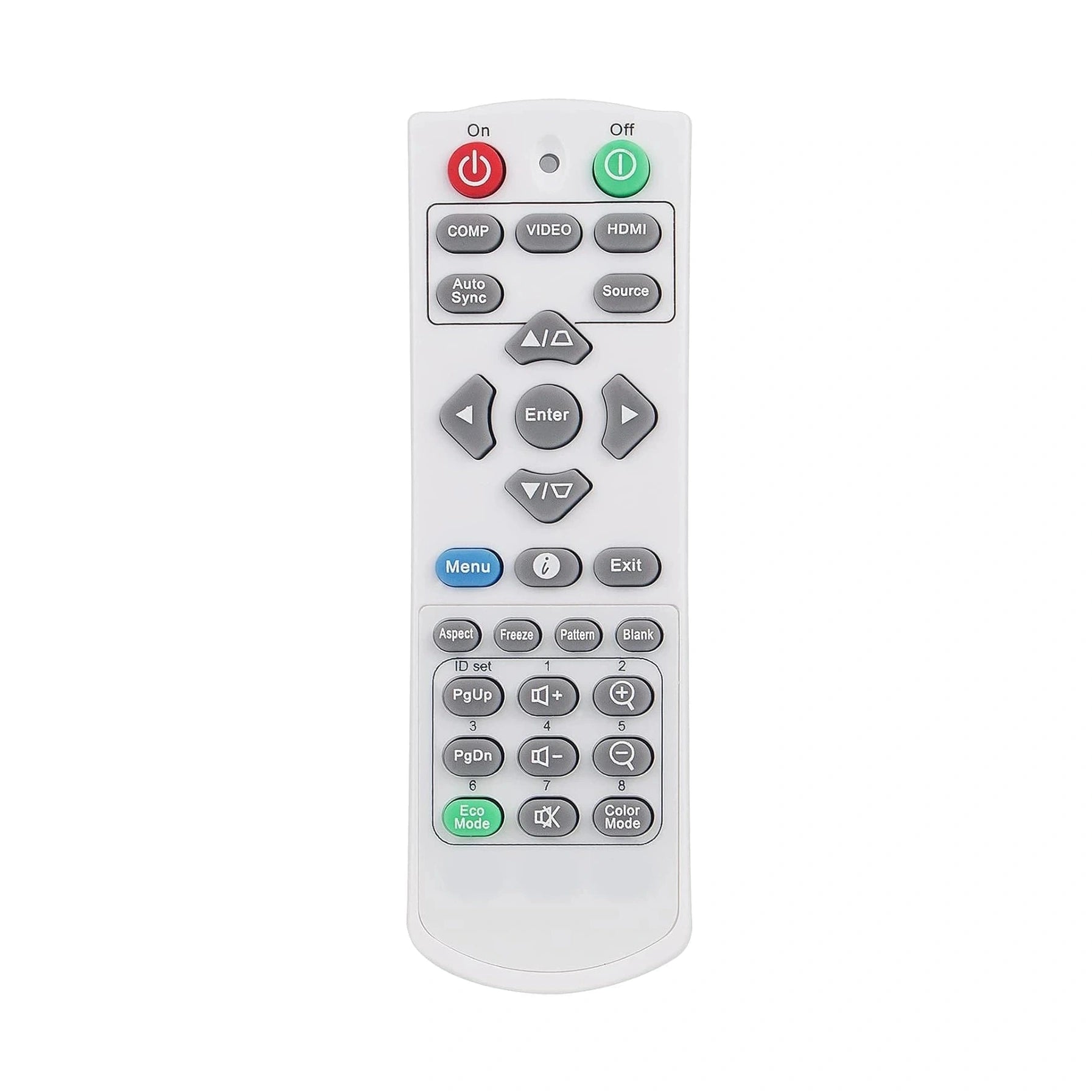 viewsonic projector remote
