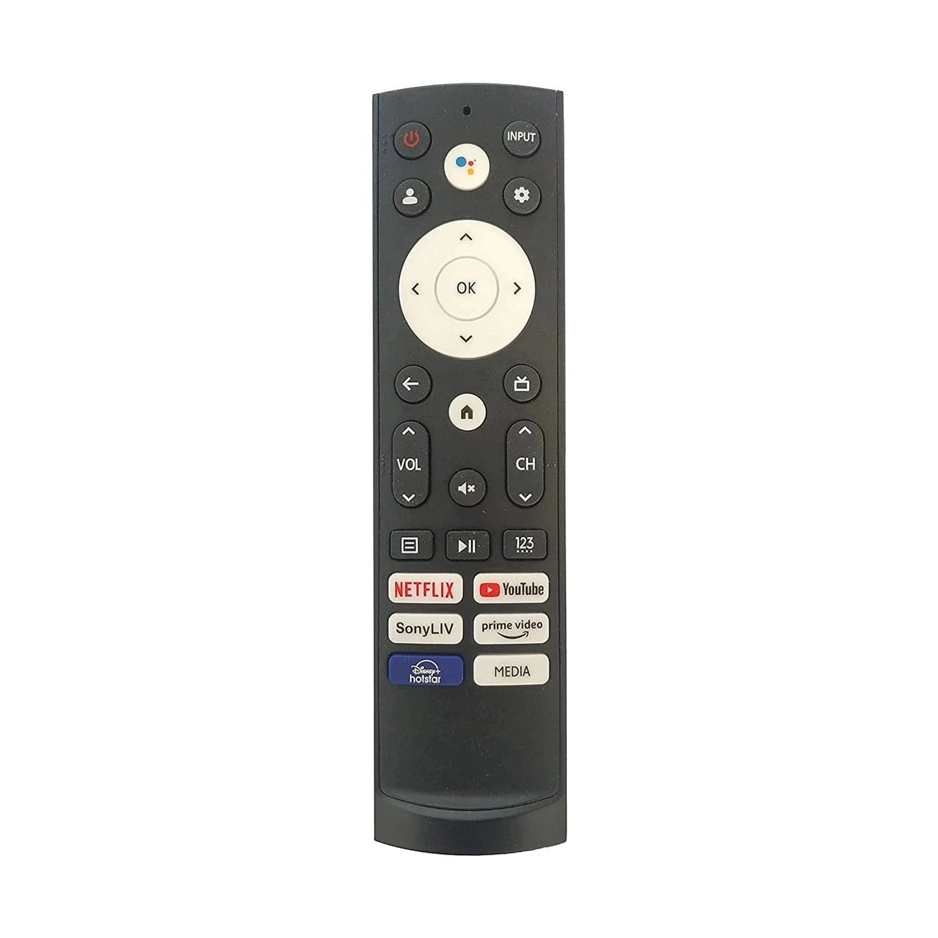 vu gloled tv remote