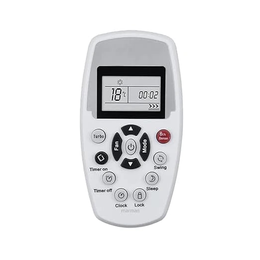 whirlpool ac remote