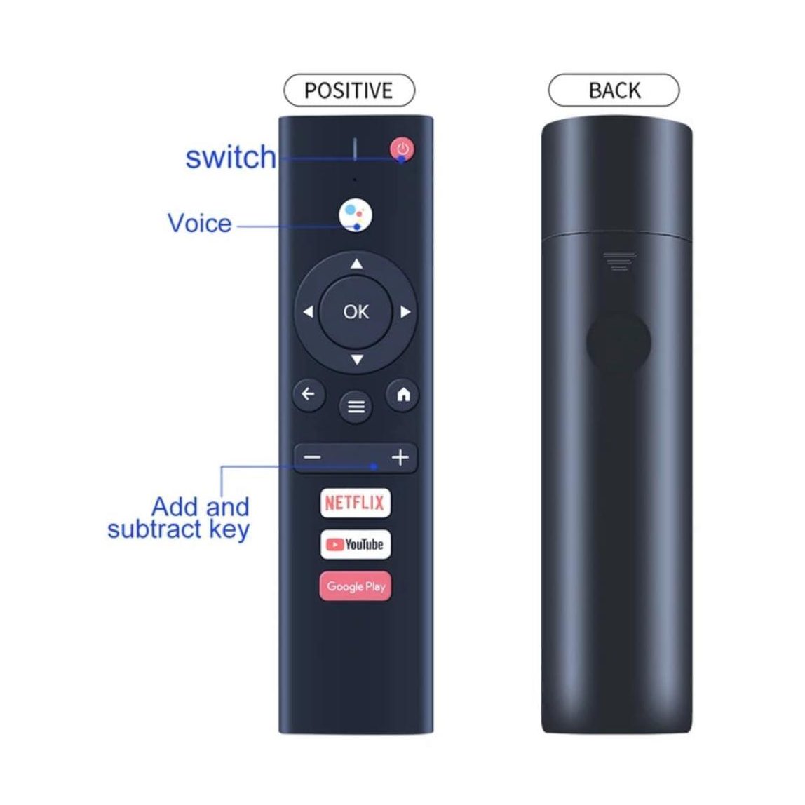 INFINIX x3 Ultra HD 4K ANDROID LED TV Remote Voice command working - ANM Remotes